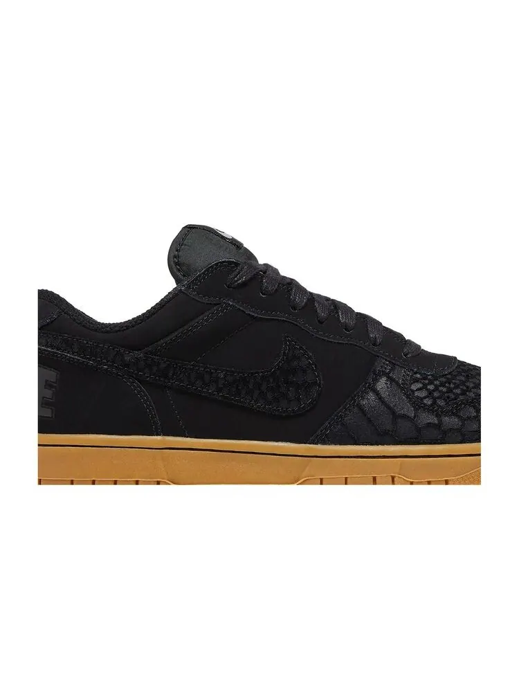 Кроссовки Nike Big Nike Low Lux Black Snakeskin Gum — изображение 2 из 6, черный