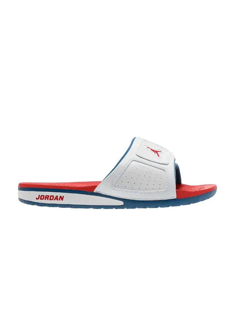 Кроссовки Air Jordan Jordan Hydro 3 Retro Slides — изображение 1 из 1, белый/красный