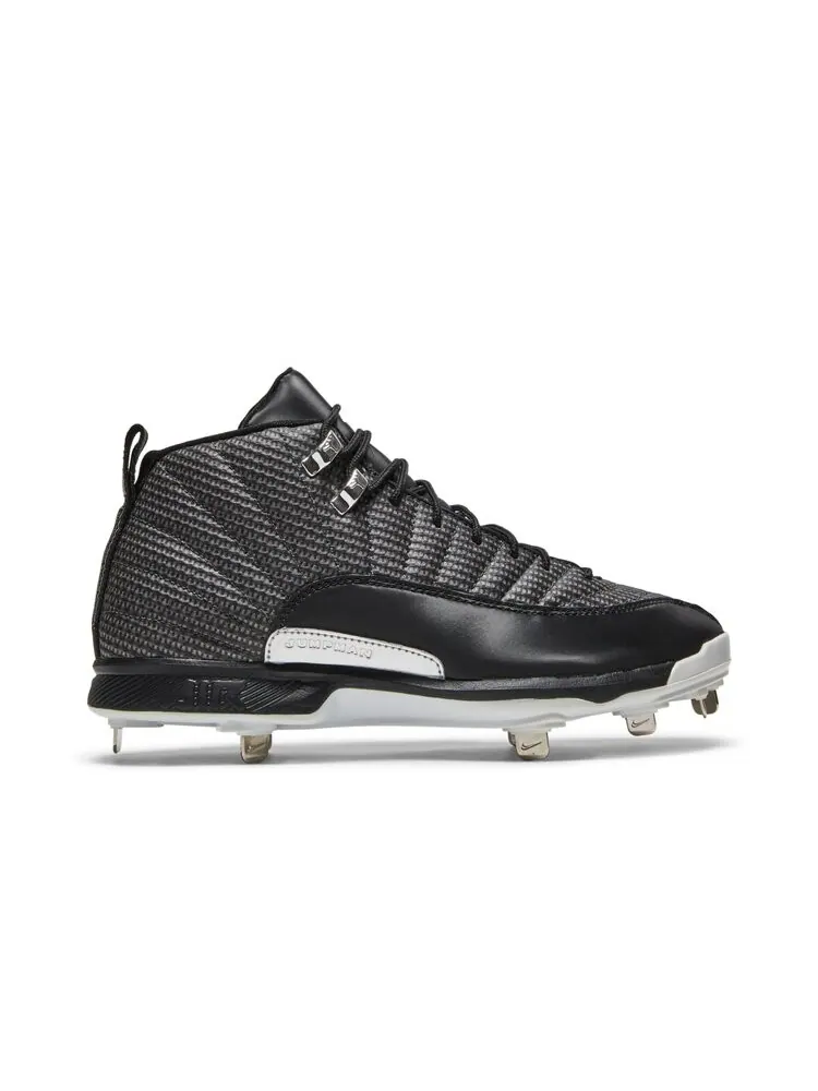 Кроссовки Air Jordan 12 Retro MCS 'Grey Black' — изображение 1 из 4, серый