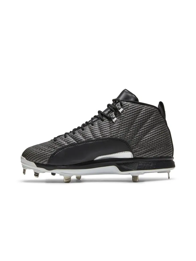 Кроссовки Air Jordan 12 Retro MCS 'Grey Black' — изображение 3 из 4, серый