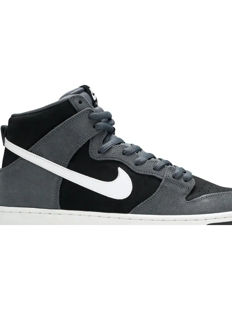 Кроссовки Nike SB Dunk High Pro 'Dark Grey' — изображение 2 из 8, серый