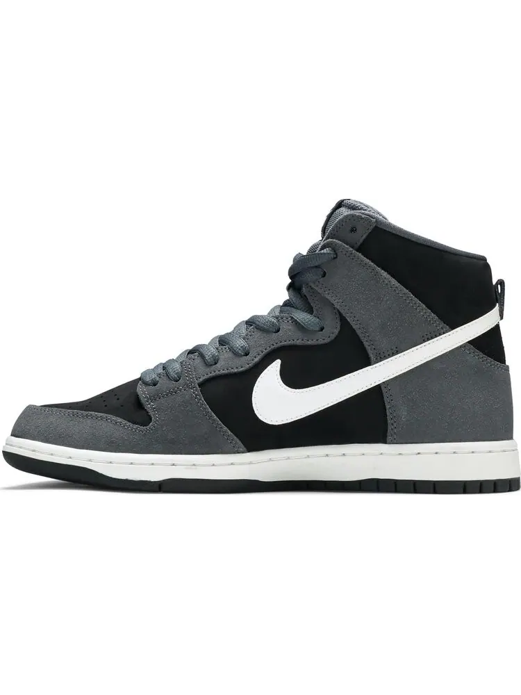 Кроссовки Nike SB Dunk High Pro 'Dark Grey' — изображение 3 из 8, серый
