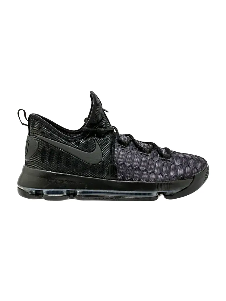 Кроссовки Nike KD 9 GS 'Black Space' — изображение 1 из 1, черный
