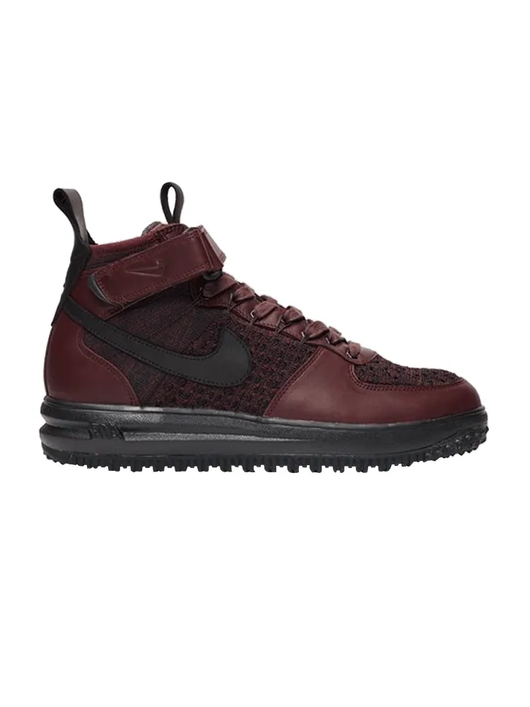 Кроссовки Nike Lunar Force 1 Flyknit Workboot 'Deep Burgundy' — изображение 1 из 5