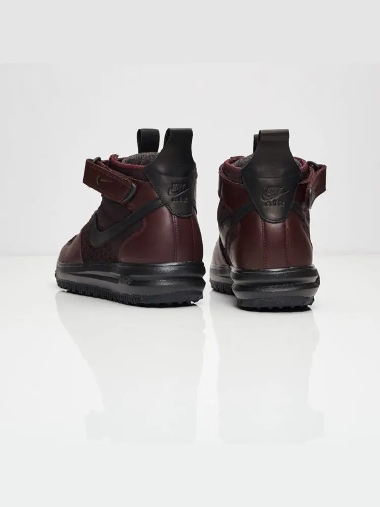 Кроссовки Nike Lunar Force 1 Flyknit Workboot 'Deep Burgundy' — изображение 3 из 5