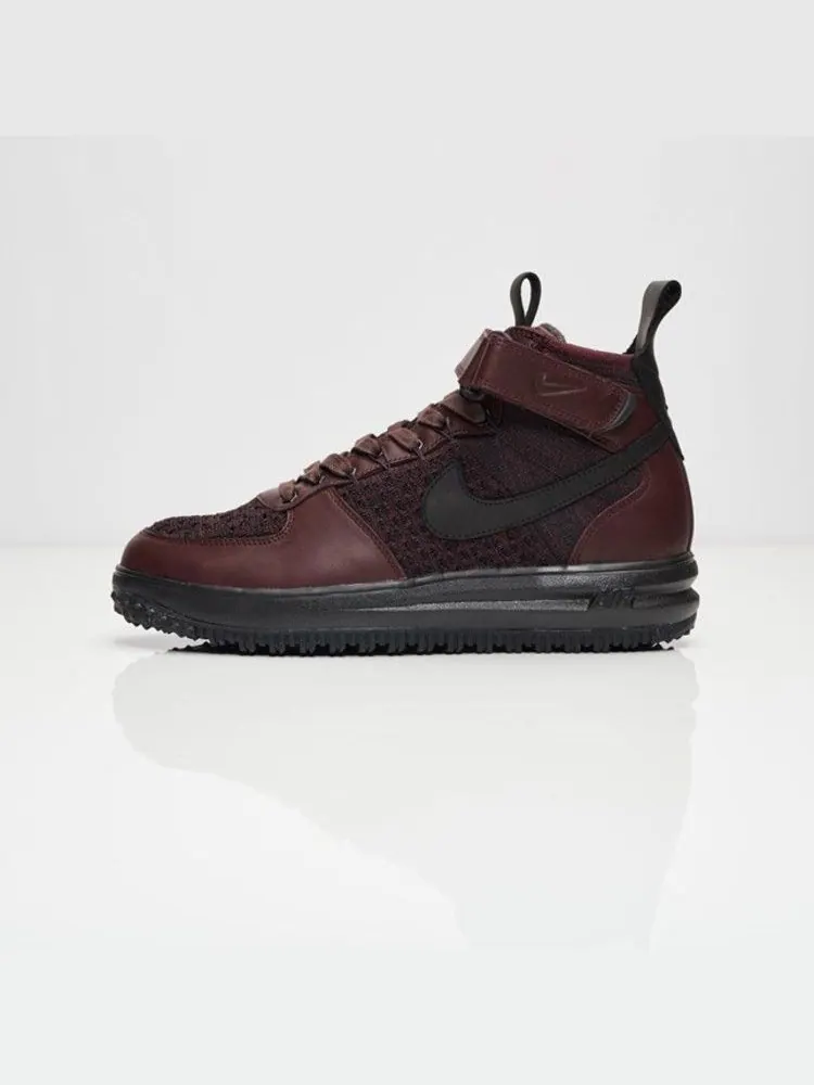 Кроссовки Nike Lunar Force 1 Flyknit Workboot 'Deep Burgundy' — изображение 4 из 5
