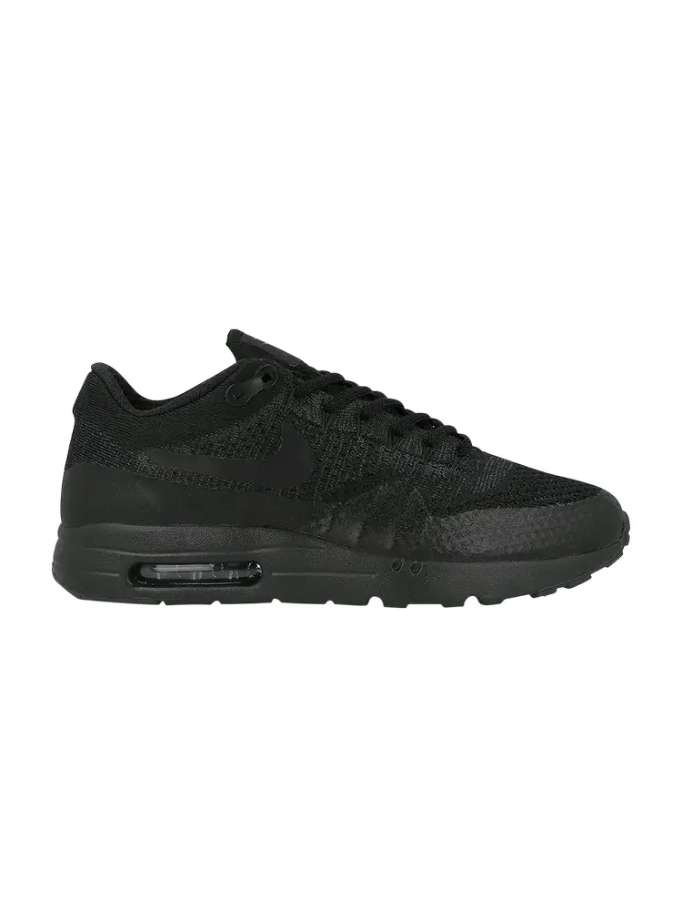 Кроссовки Nike Air Max 1 Ultra Flyknit 'Black' — изображение 1 из 1, черный