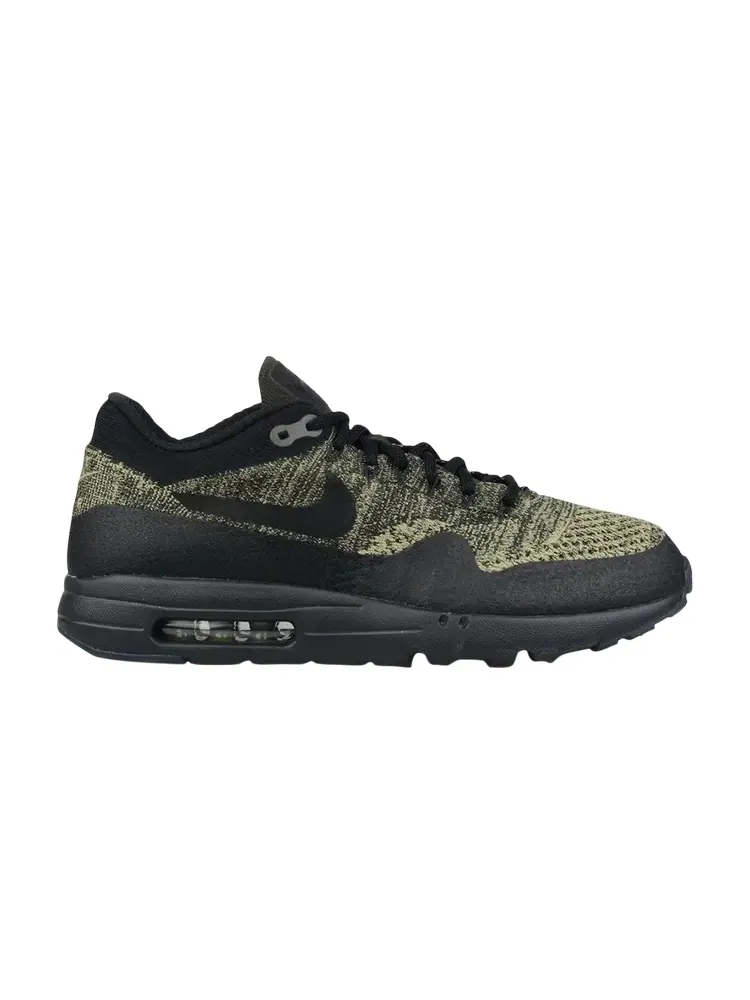 Кроссовки Nike Air Max 1 Ultra Flyknit 'Olive' — изображение 1 из 1, черный