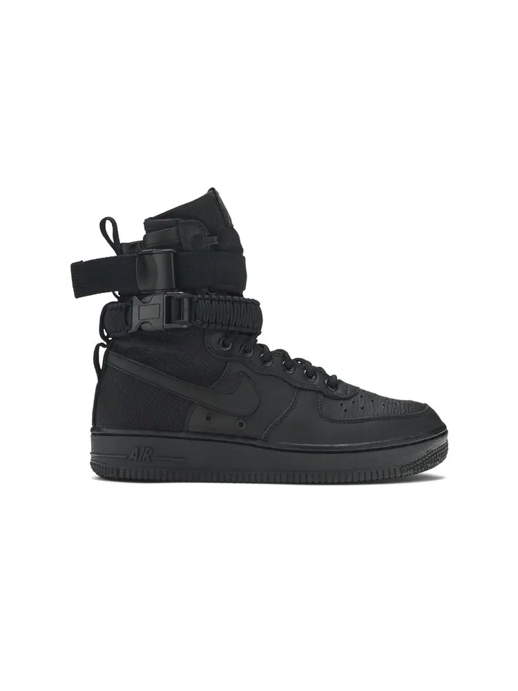 Кроссовки Nike Wmns SF Air Force 1 High 'Triple Black' — изображение 1 из 4, черный