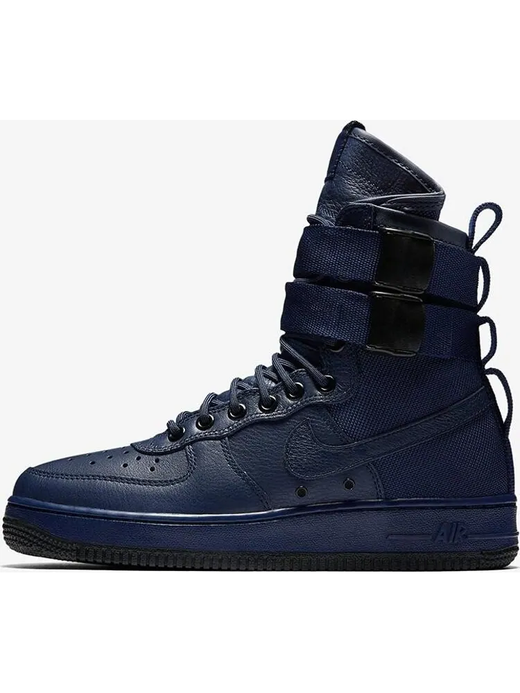Кроссовки Nike Wmns SF Air Force 1 High 'Binary Blue' — изображение 2 из 6, синий