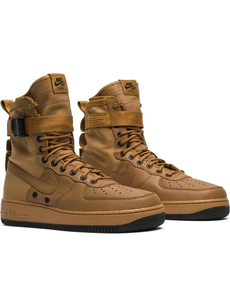 Кроссовки Nike Wmns SF Air Force 1 High 'Desert Ochre' — изображение 8 из 8, загар