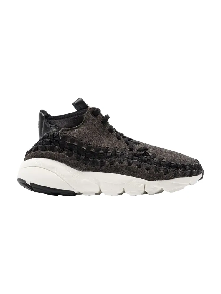 Кроссовки Nike Air Footscape Woven Chukka 'Black Ivory' — изображение 1 из 4, черный