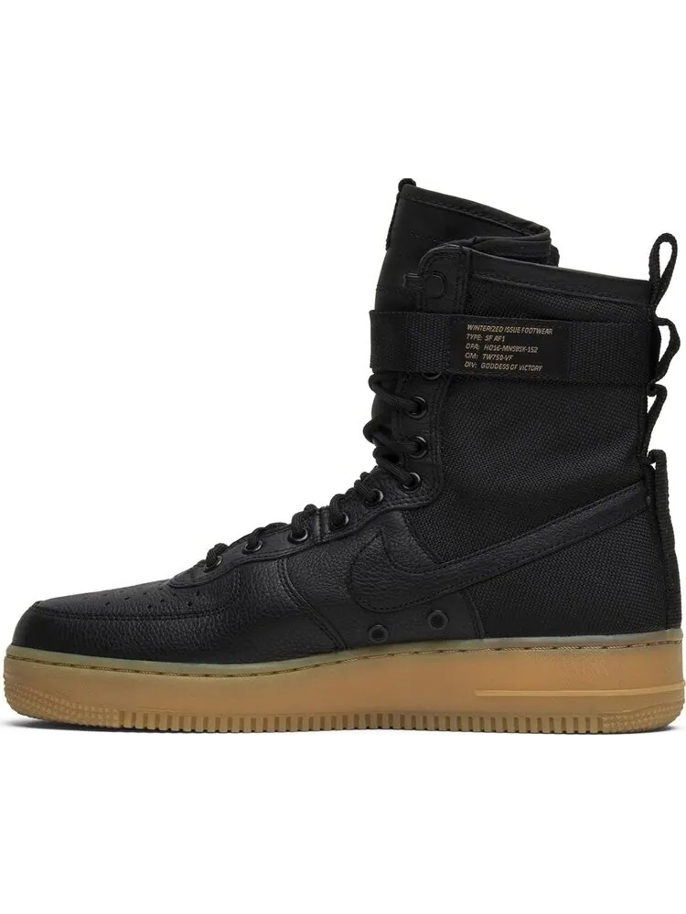 Кроссовки Nike SF Air Force 1 'Gum' — изображение 3 из 8, черный