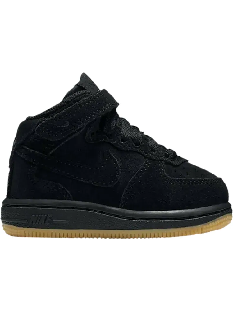 Кроссовки Nike Force 1 Mid LV8 TD 'Black Gum' — изображение 1 из 1, черный
