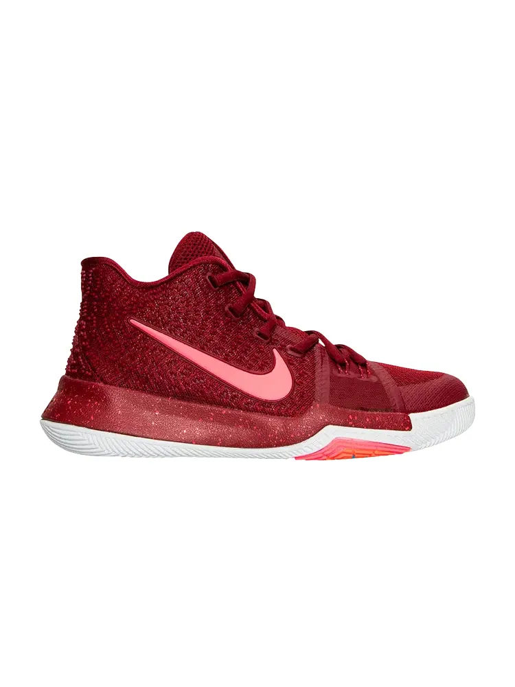 Кроссовки Nike Kyrie 3 GS 'Hot Punch' — изображение 1 из 4, красный