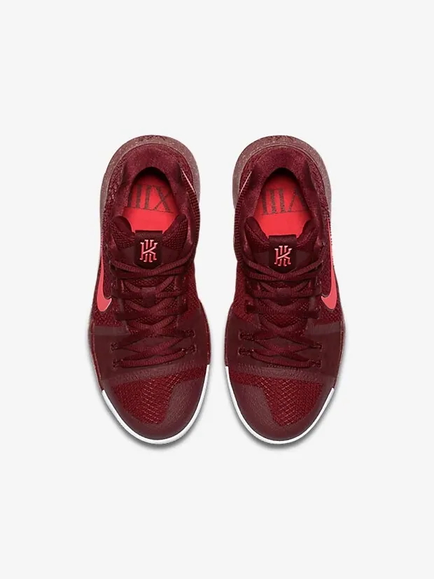 Кроссовки Nike Kyrie 3 GS 'Hot Punch' — изображение 3 из 4, красный