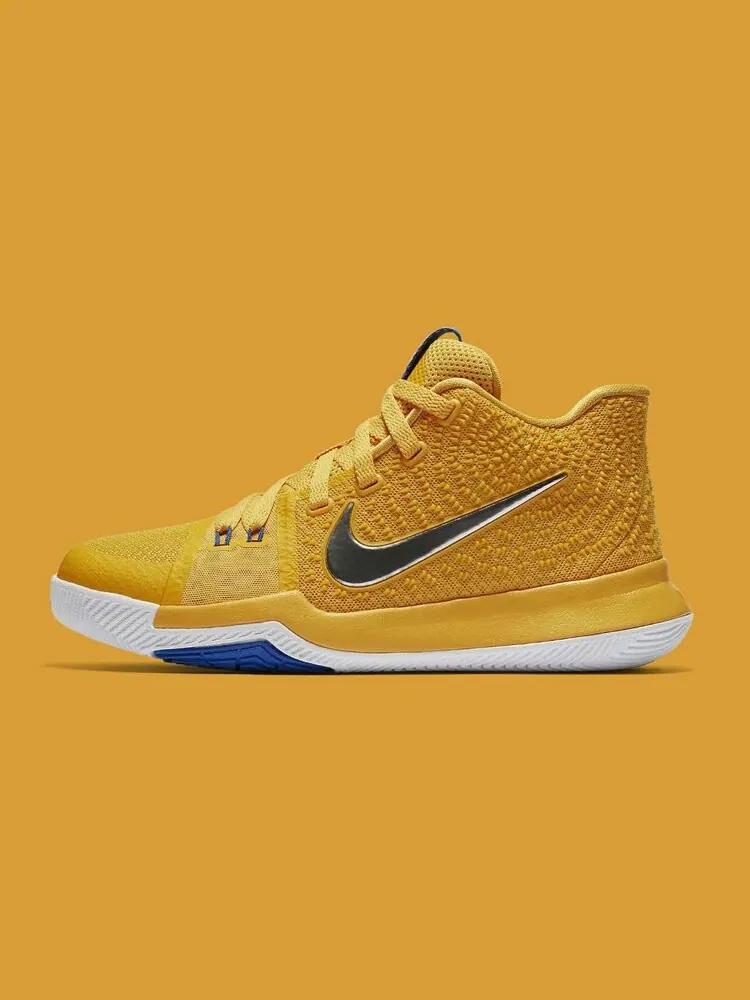 Кроссовки Nike Kyrie 3 GS 'Mac and Cheese' — изображение 2 из 7, желтый