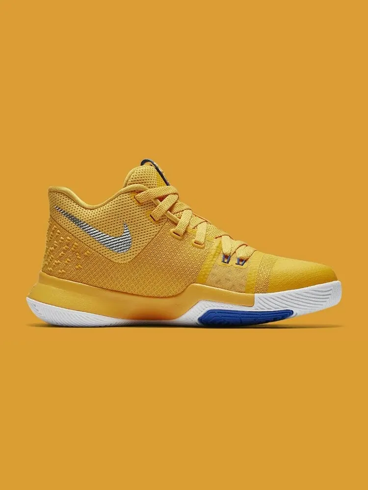 Кроссовки Nike Kyrie 3 GS 'Mac and Cheese' — изображение 3 из 7, желтый