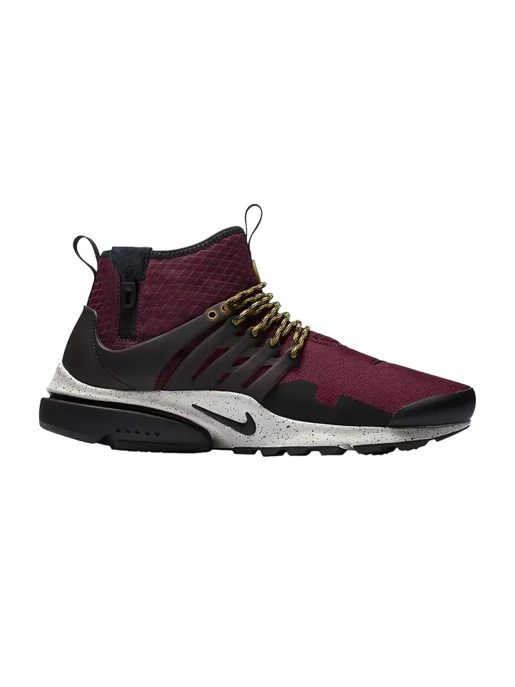 Кроссовки Nike Air Presto Mid Utility 'Bordeaux' — изображение 1 из 1, красный
