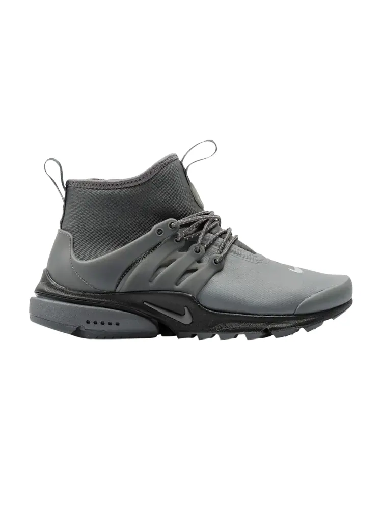 Кроссовки Nike Wmns Air Presto Mid Utility 'Grey' — изображение 1 из 1, серый