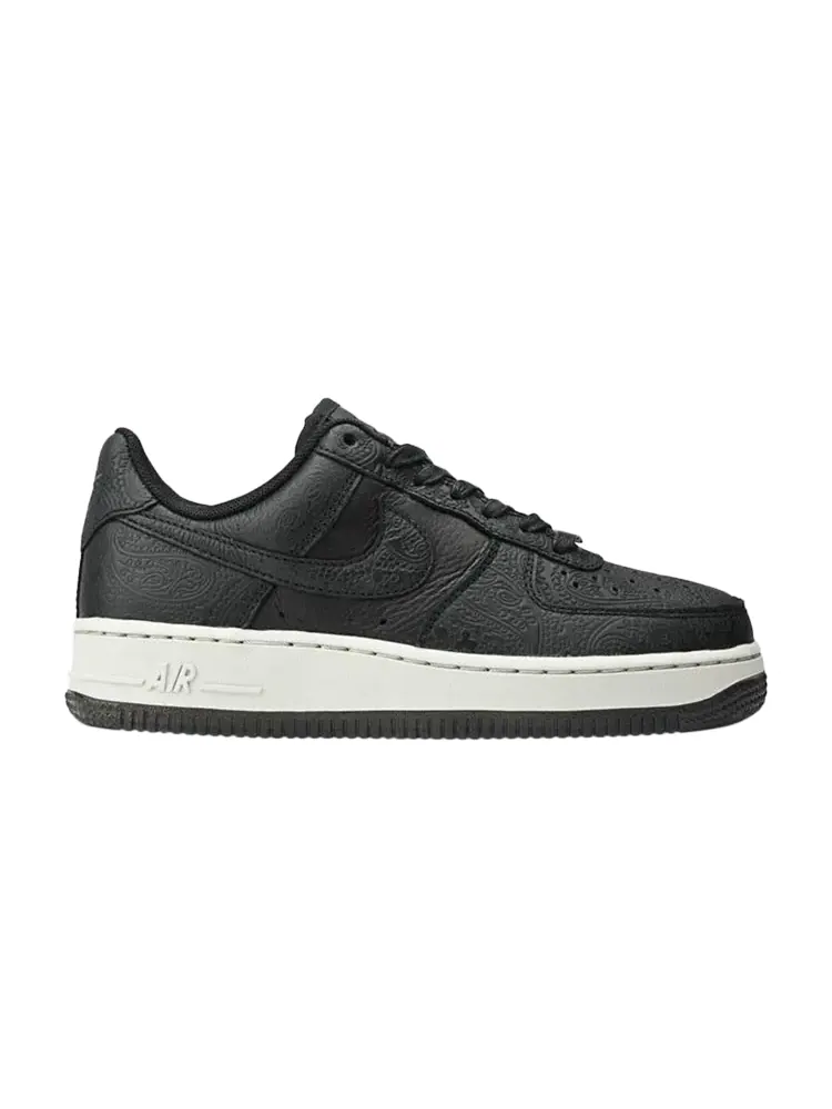 Кроссовки Nike Wmns Air Force 1 '07 Premium Essential 'Black' — изображение 1 из 1, черный