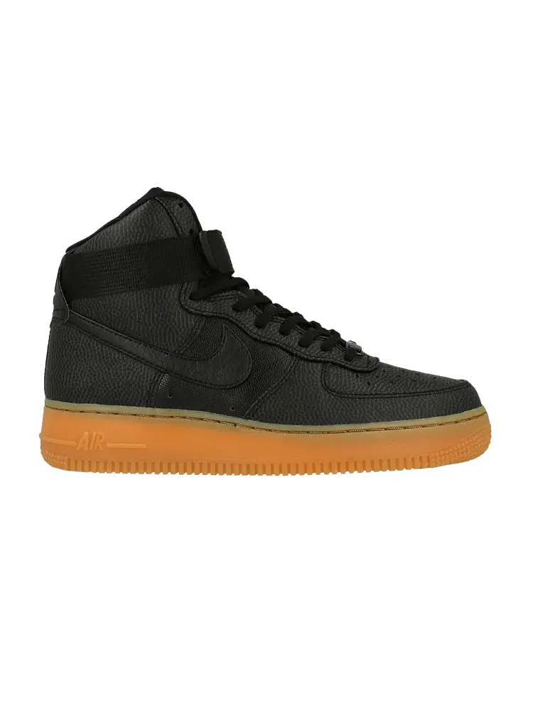 Кроссовки Nike Wmns Air Force 1 Hi SE Black Gum — изображение 1 из 1, черный