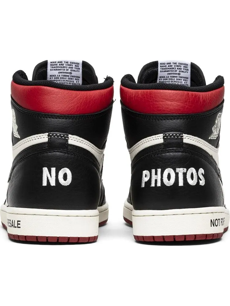 Кроссовки Air Jordan 1 Retro High OG NRG Not For Resale — изображение 6 из 8, красный