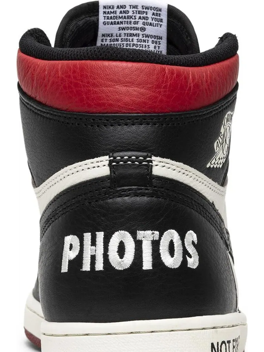 Кроссовки Air Jordan 1 Retro High OG NRG Not For Resale — изображение 7 из 8, красный