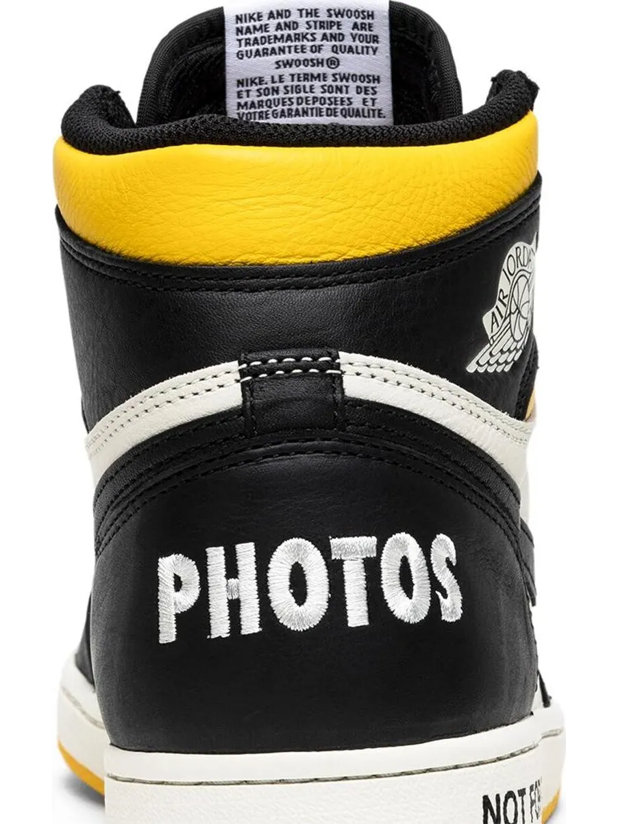 Кроссовки Air Jordan 1 Retro High OG NRG Not For Resale — изображение 7 из 9, желтый