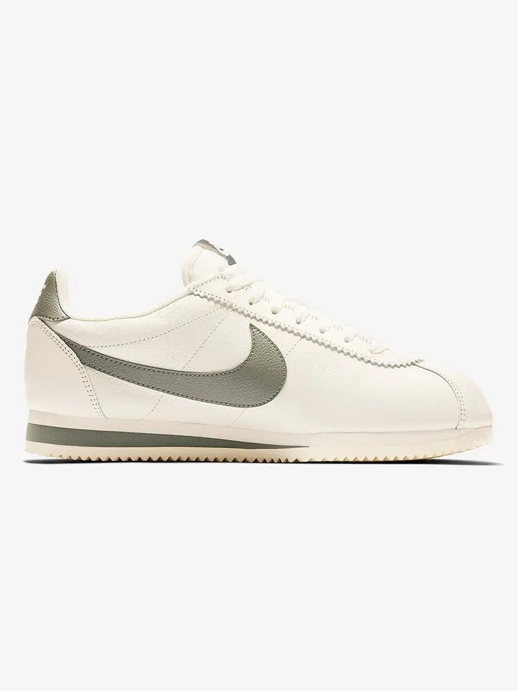 Кроссовки Nike Classic Cortez Leather SE 'Dark Stucco' — изображение 4 из 4, белый