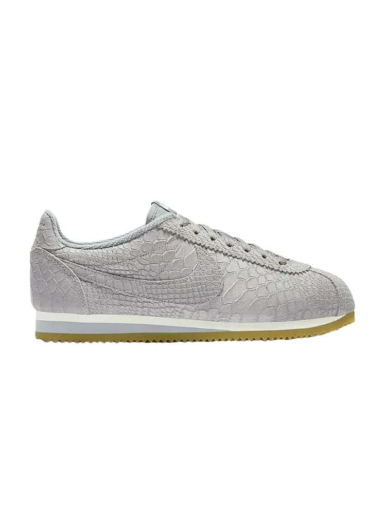 Кроссовки Nike Classic Cortez Leather Premium 'Croc' — изображение 1 из 1, серый