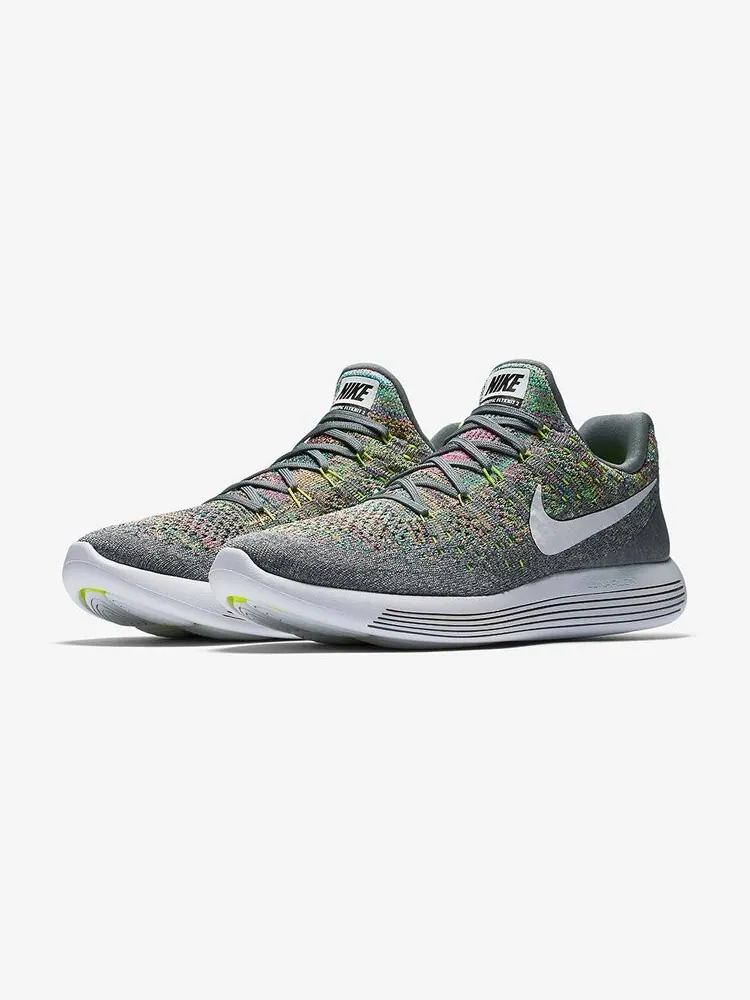 Кроссовки Nike LunarEpic Low Flyknit 2 'Multicolor' — изображение 2 из 4, мульти