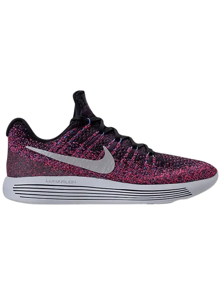 Кроссовки Nike Wmns LunarEpic Low Flyknit 2 'Hyper Punch Royal' — изображение 1 из 1, черный
