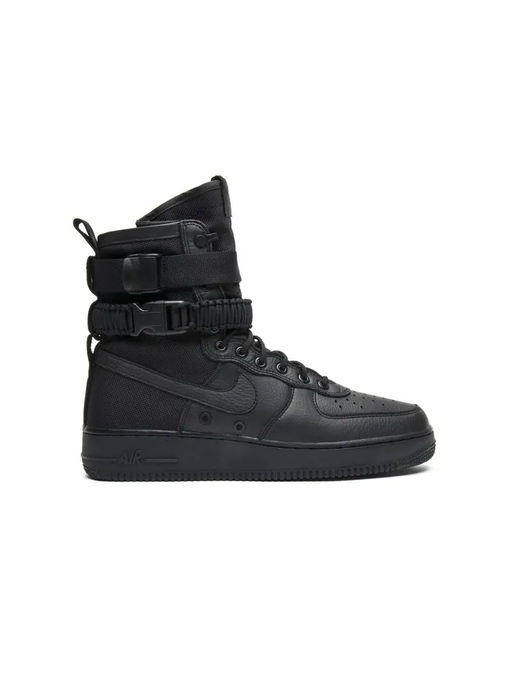 Кроссовки Nike SF Air Force 1 'Triple Black' — изображение 1 из 4, черный