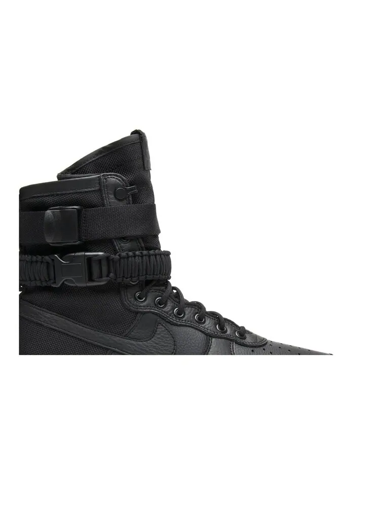 Кроссовки Nike SF Air Force 1 'Triple Black' — изображение 2 из 4, черный