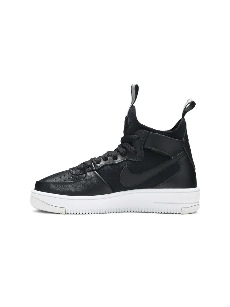 Кроссовки Nike Wmns Air Force 1 Ultraforce Mid 'Black' — изображение 4 из 9, черный/белый