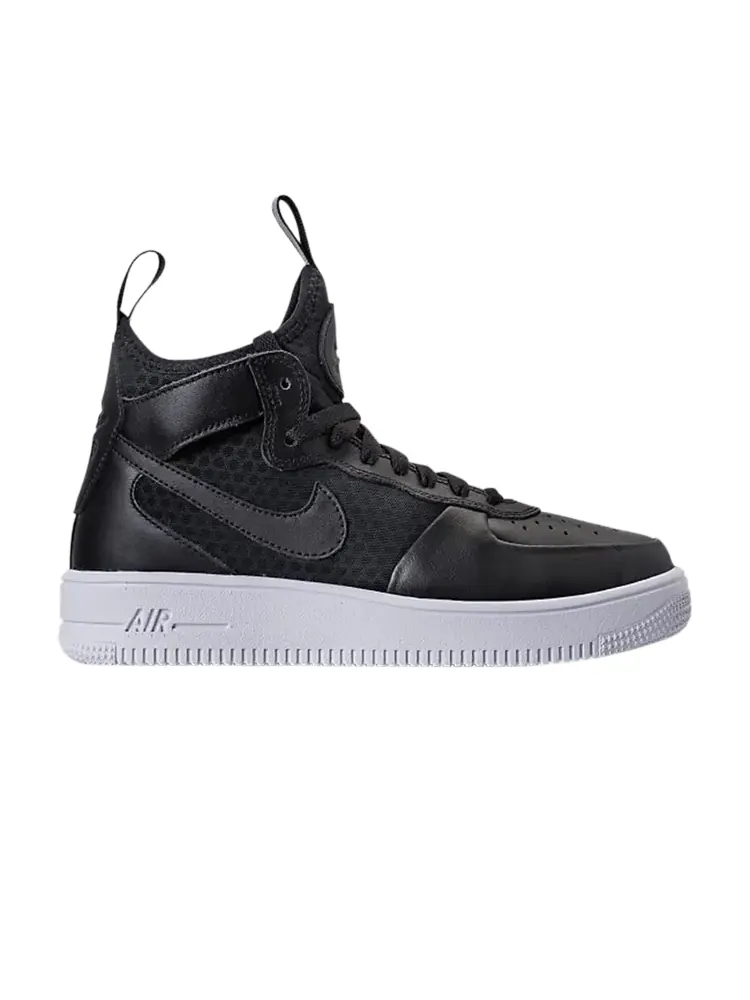 Кроссовки Nike Wmns Air Force 1 Ultraforce Mid 'Black White' — изображение 1 из 1, черный