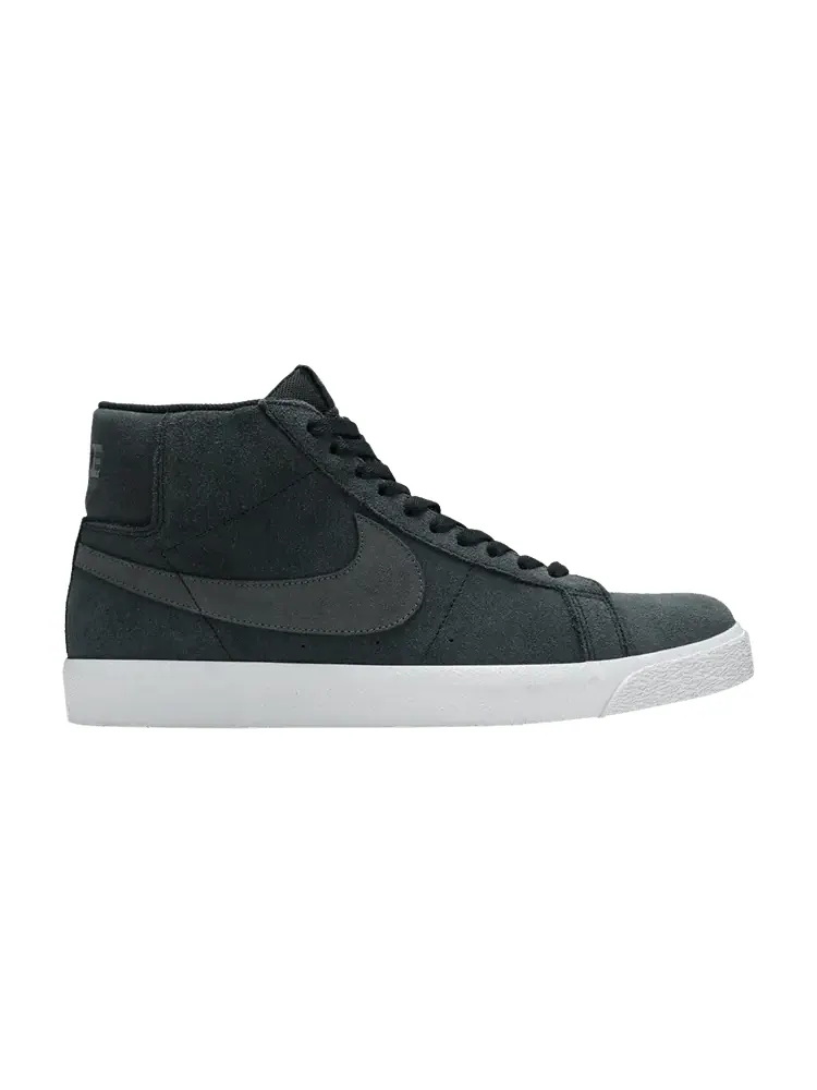 Кроссовки Nike Blazer Mid SB 'Black Suede' — изображение 1 из 9, черный