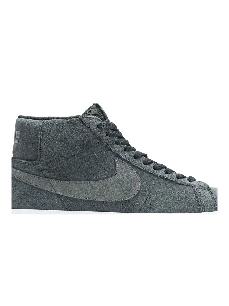 Кроссовки Nike Blazer Mid SB 'Black Suede' — изображение 3 из 9, черный