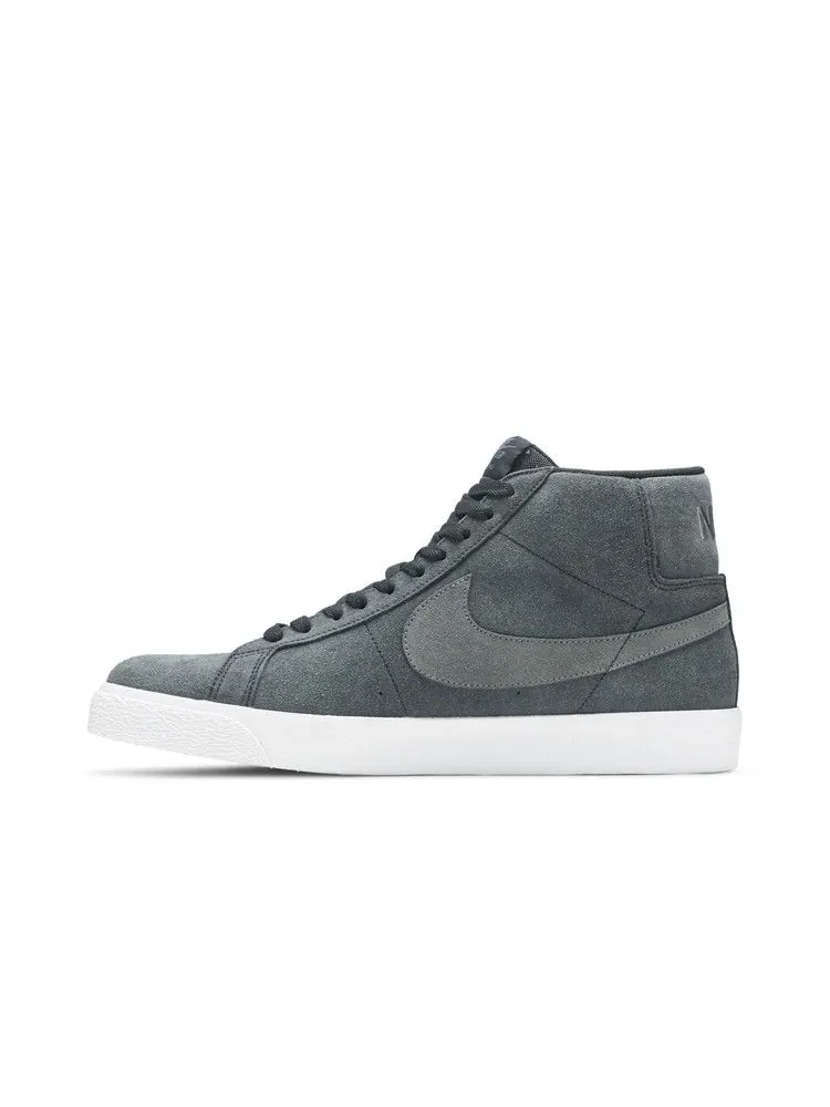 Кроссовки Nike Blazer Mid SB 'Black Suede' — изображение 4 из 9, черный
