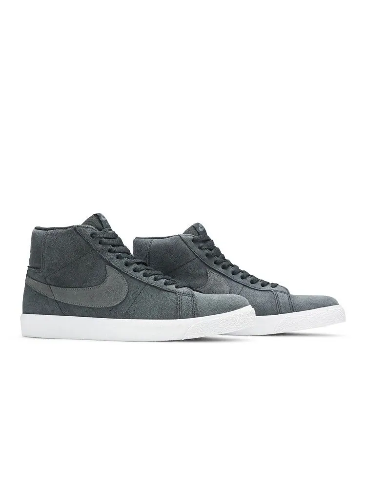 Кроссовки Nike Blazer Mid SB 'Black Suede' — изображение 9 из 9, черный