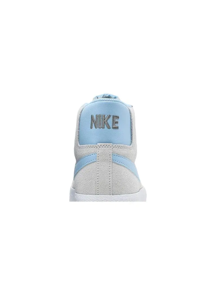 Кроссовки Nike Blazer Mid SB 'Smoke Grey Psychic Blue' — изображение 8 из 9, серый/синий