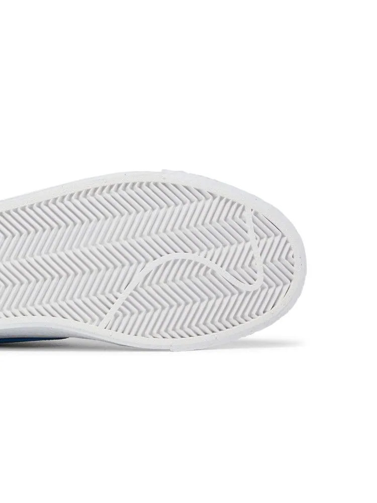 Кроссовки Nike Blazer Mid SB 'Laser Blue' — изображение 6 из 9, белый/синий