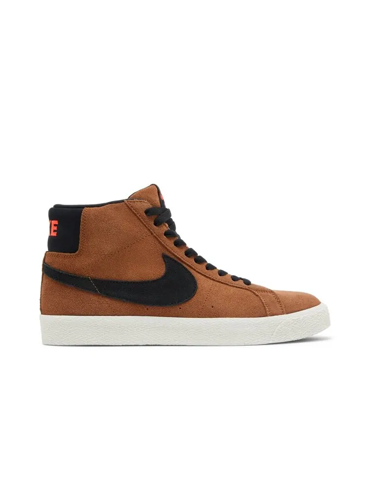 Кроссовки Nike Blazer SB Mid — изображение 1 из 4, коричневый