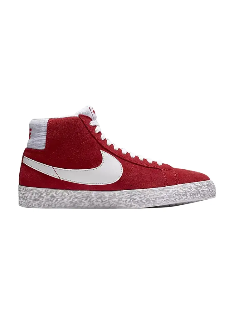 Кроссовки Nike SB Zoom Blazer Suede Mid 'University Red' — изображение 1 из 1, красный