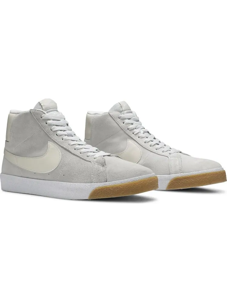 Кроссовки Nike Blazer Mid SB 'Cream Gum' — изображение 8 из 8, загар