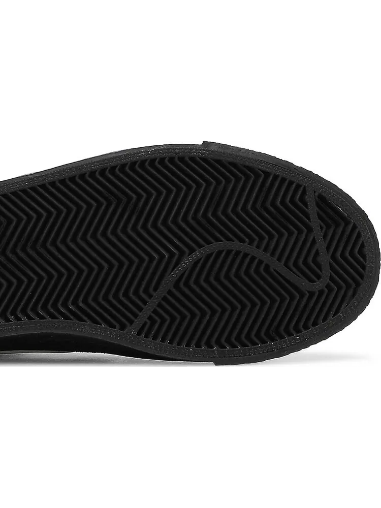 Кроссовки Nike Zoom Blazer Mid SB 'Black White' — изображение 5 из 8, черный