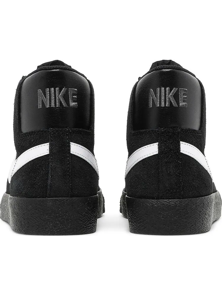 Кроссовки Nike Zoom Blazer Mid SB 'Black White' — изображение 6 из 8, черный