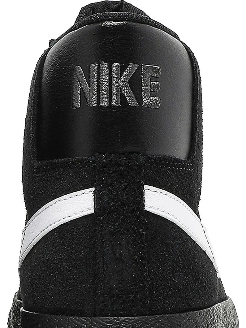 Кроссовки Nike Zoom Blazer Mid SB 'Black White' — изображение 7 из 8, черный