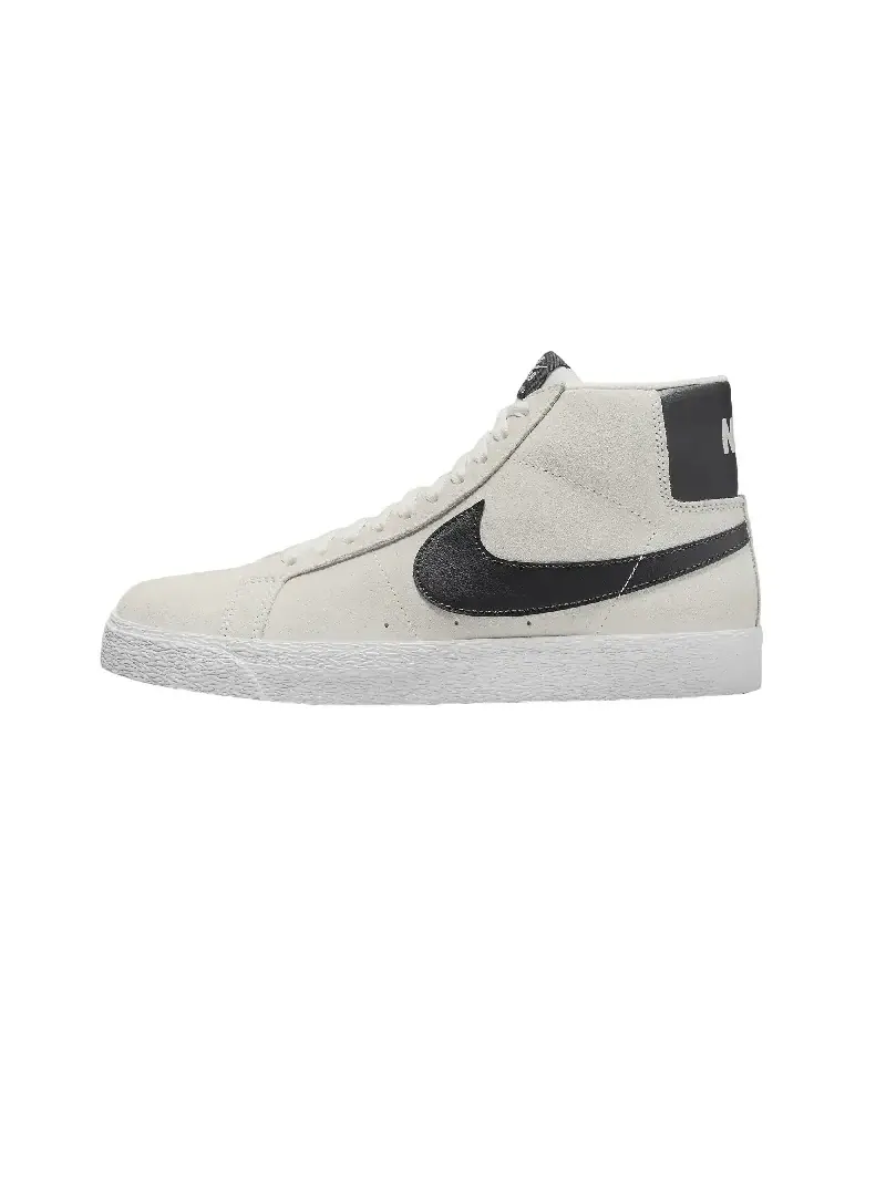 Кеды Nike SB Zoom Blazer Mid — изображение 3 из 5, светло-серый/черный